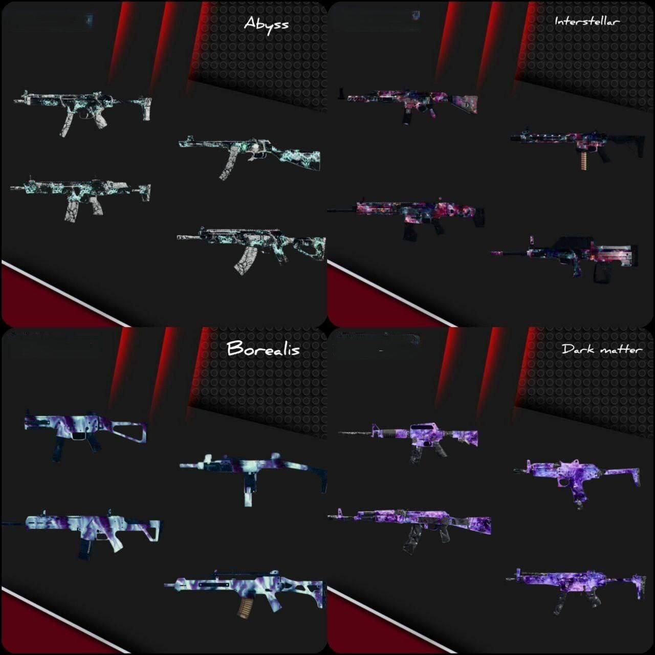 💣 NUKE + ROZE | 🌌 INTERSTELLAR + 💀 DARK MATTER + 🌊 ABYSS + ❄️ BOREALIS | 🔐 FULL ACCESS | 🎮 PLAYABLE ON ALL PLATFORMS  – Fl3Oshn