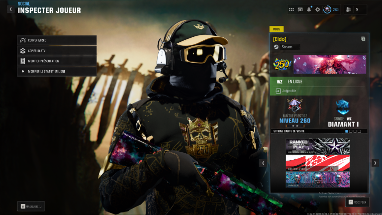 2015 | Prestige Master Lvl 260 | T250 WZ4 S3 + IRI S2 & WZ3 S6 | 14 Bundles Incl. Ballerina & Nickmercs | Dark Matter, Interstellar & Orion | x9 Blackcell Owned