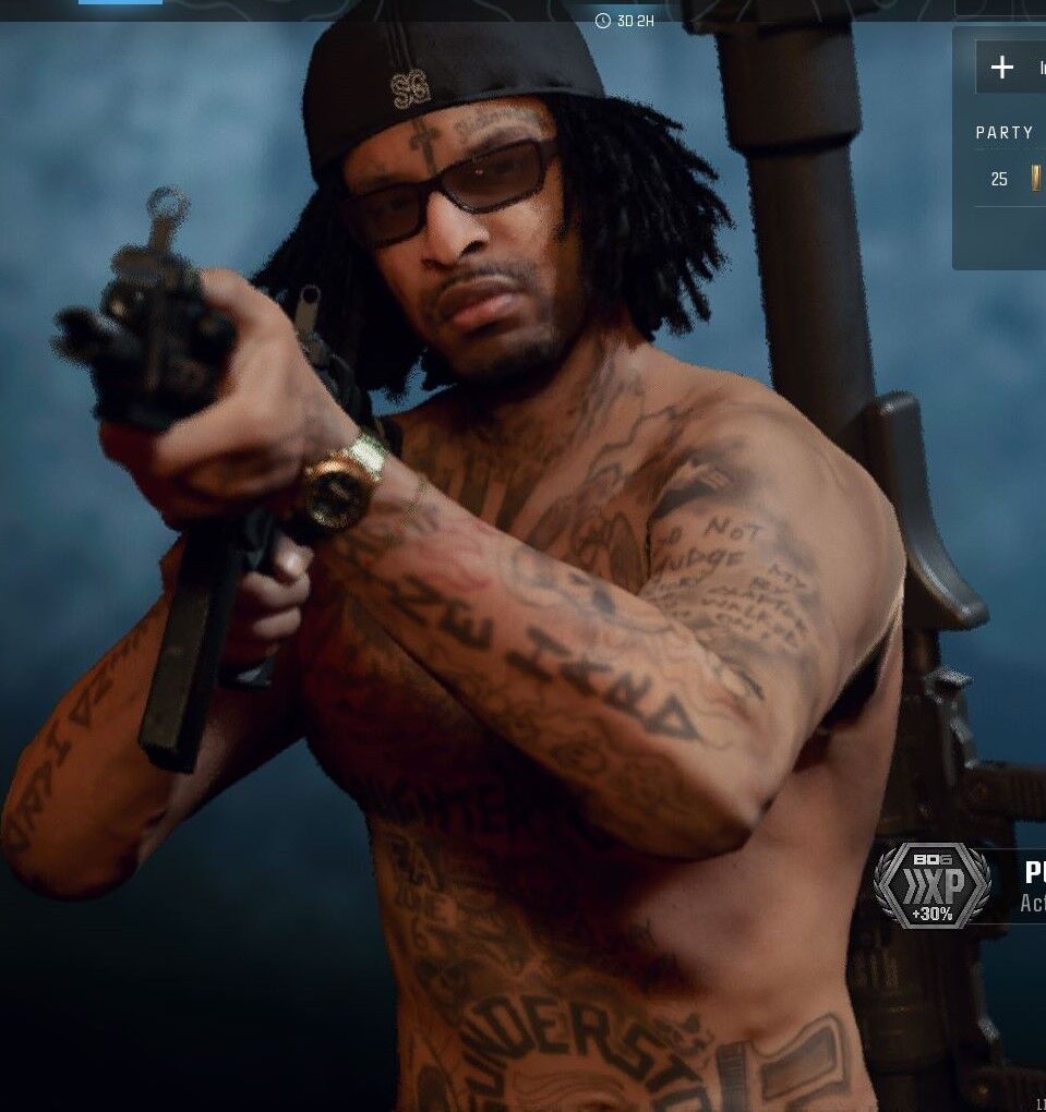 PRESTIGE MASTER ICON Any OPERATOR SKIN + EXCLUSIVE FINISHER + STACKED Dark Matter MASTERY CAMO ON ALL WEAPONS Activision STACKED