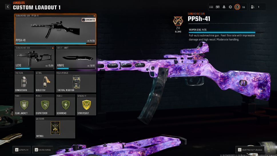 33 DARK MATTER 🔥 LEVEL 55 – BO6/WZ DARK_ MATTER_ ✔️BO6/WZ _STACKED 40 _Dark _Matter / Watter Camo drk metter…1
