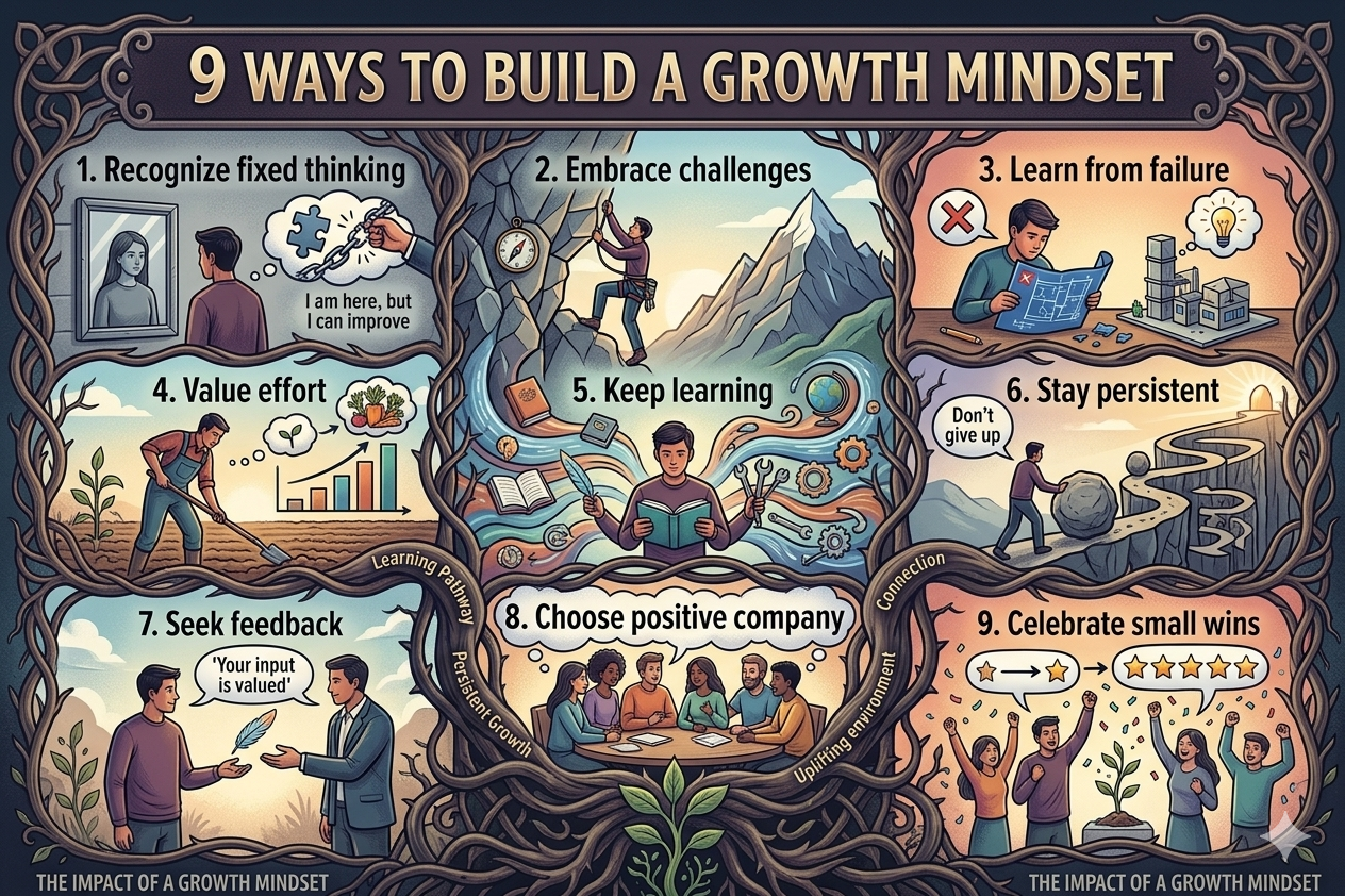 9 ways to build a growth mindset