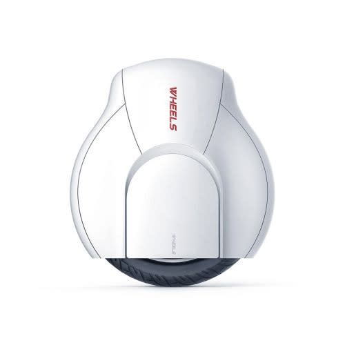 White electric unicycle white color