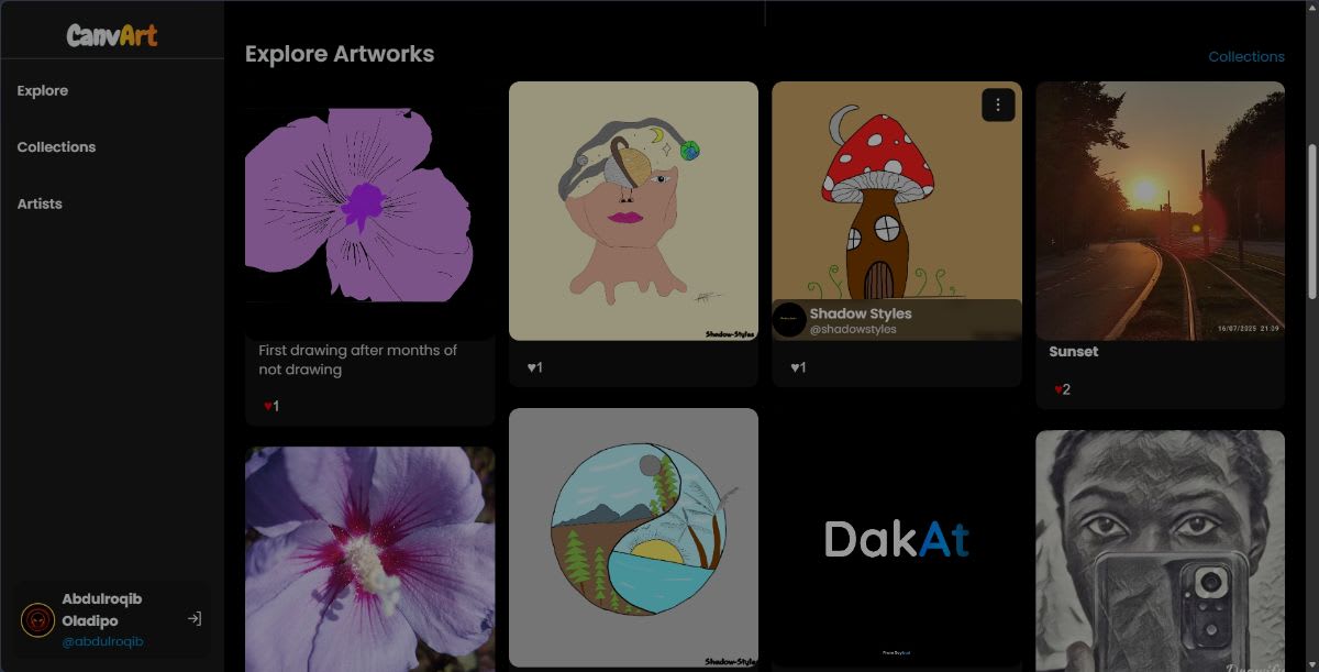User uploaded media