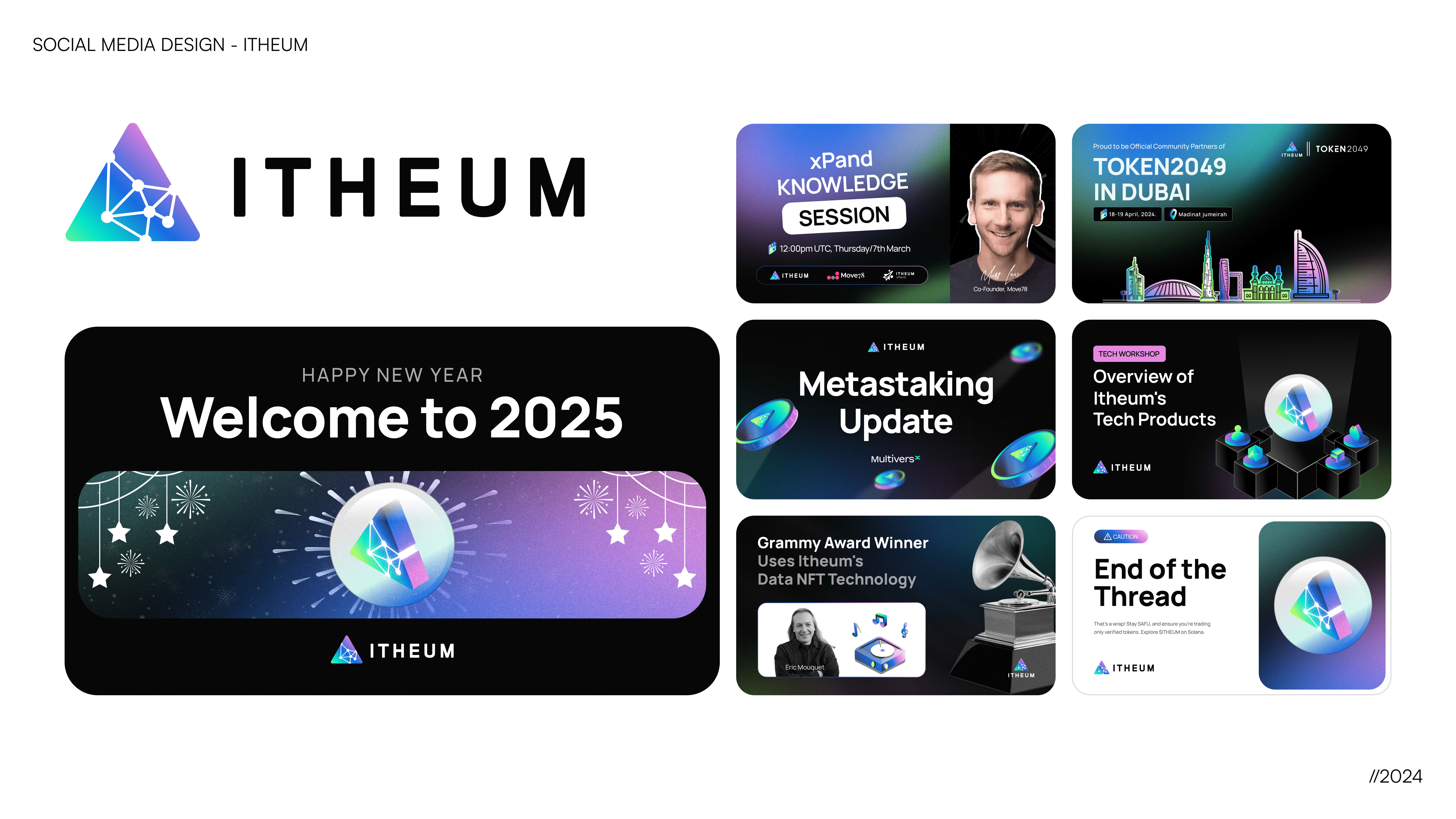 social media design for itheum