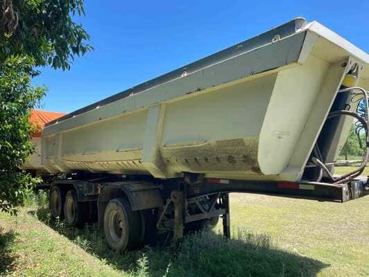 SEMIRREMOLQUE BATEA HELVÉTICA MOD. 2018 2+1EJES - 30 M3 - Semirremolque en Córdoba - HNOS. MACHADO