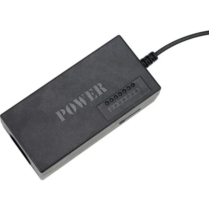 Chargeur Universel PC Portable 100W 12-24V Avec 8 Embouts Interchangeables – Compatible Lenovo, HP, Dell, Asus, Toshiba, Sony thumbnail 4