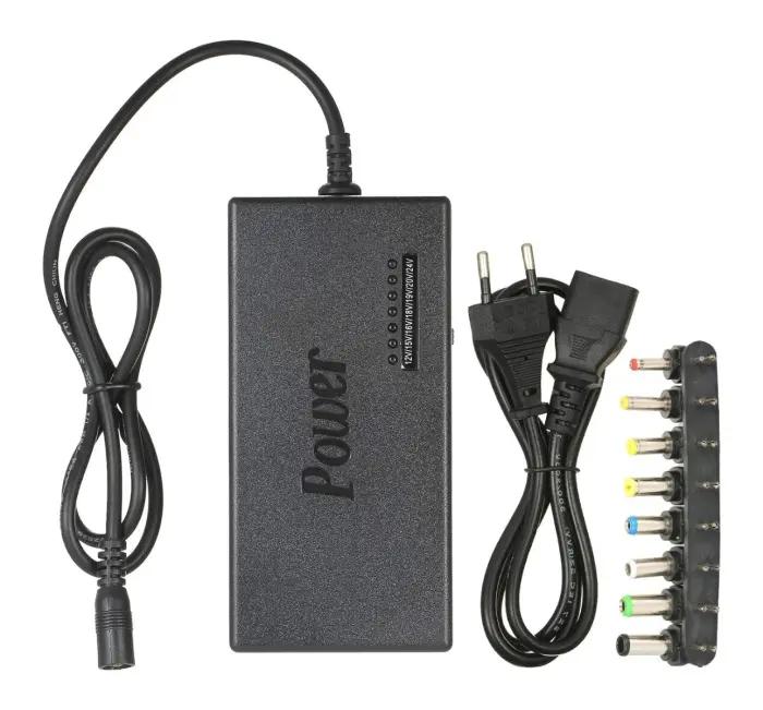 Chargeur Universel PC Portable 100W 12-24V Avec 8 Embouts Interchangeables – Compatible Lenovo, HP, Dell, Asus, Toshiba, Sony thumbnail 9