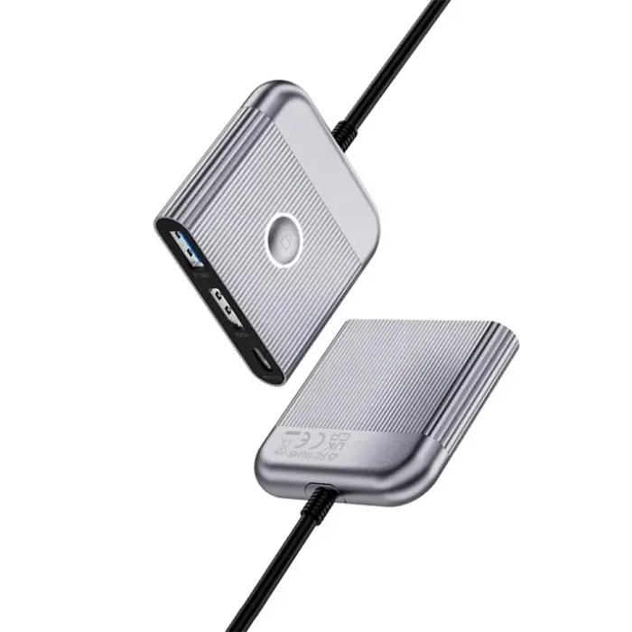 Adaptateur USB-C 3-En-1 WiWU HB002 – HDMI 4K, USB 3.0 Et USB-C Power Delivery thumbnail 5