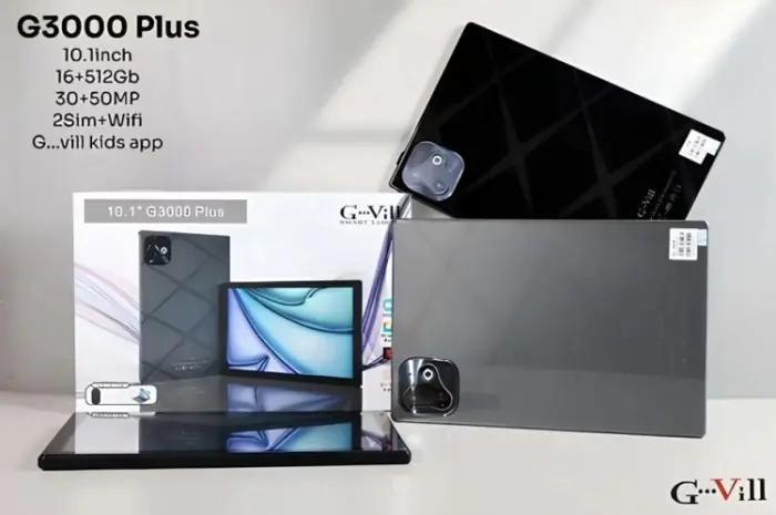 Tablette G3000 Plus – 16 Go RAM, 512 Go Stockage, Écran 10,1″ HD, Android 13, Caméras 32MP-50MP thumbnail 5