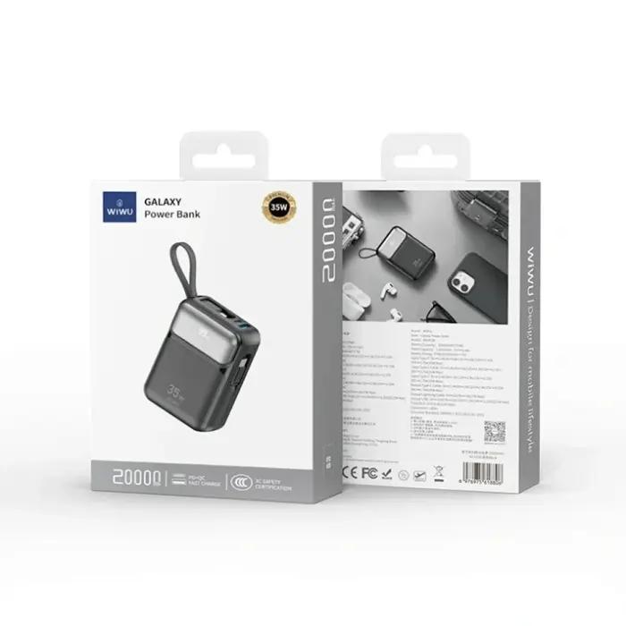 Galaxy Power Bank WI-P036 20000mAh 35W – WIWU thumbnail 12