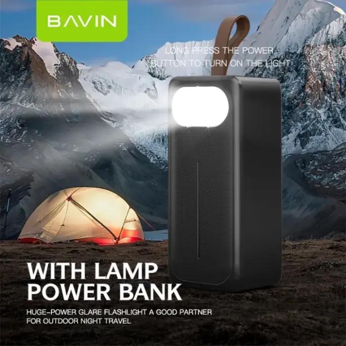 Powerbank 60000mAh Avec Charge Rapide 22,5W, Multi-Ports Et Lampe LED – BAVIN PC030S thumbnail 6