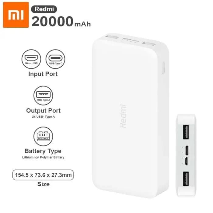 Power Bank Redmi 20000 MAh thumbnail 3
