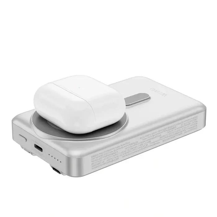 WIWU Elite 10000mAh – Power Bank Magsafe Multifonction Avec Câbles Intégrés Original thumbnail 11