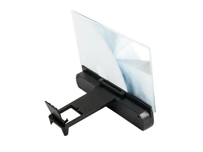 Agrandisseur D’Écran Smartphone Avec Haut-Parleur Bluetooth – Grossissement 3x Pour Lecture, Loupe Vidéo Et Navigation thumbnail 5