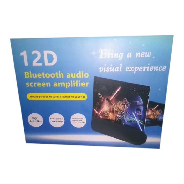 Agrandisseur D’Écran Smartphone Avec Haut-Parleur Bluetooth – Grossissement 3x Pour Lecture, Loupe Vidéo Et Navigation thumbnail 6
