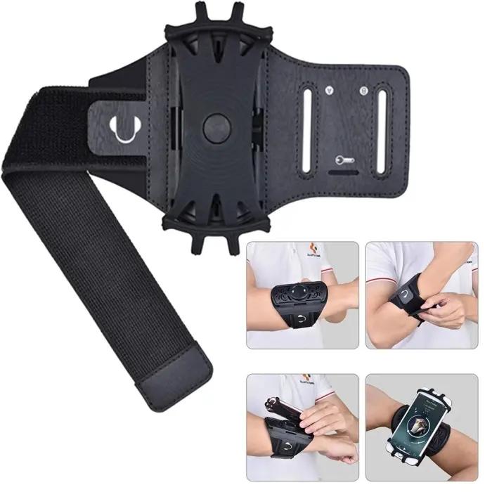 Brassard De Course Pour Téléphone Portable Earldom S19 – Support Rotatif 360° Et Détachable thumbnail 8
