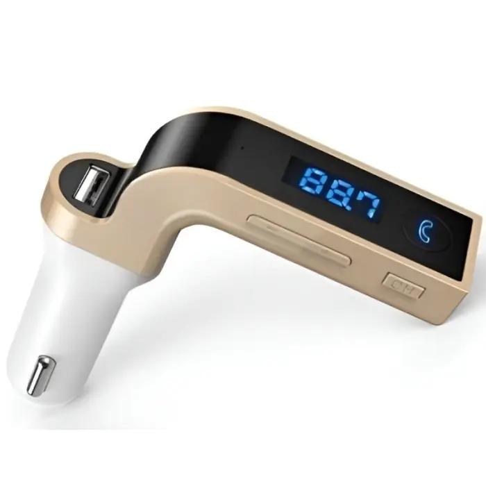 Kit Mains Libres Bluetooth et Transmetteur FM Car G7 thumbnail 2