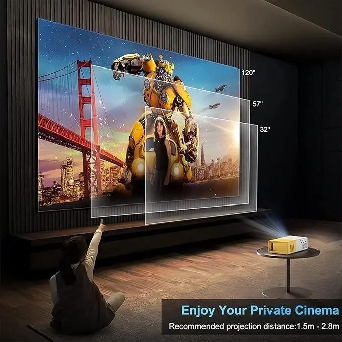 Mini Projecteur LED Full HD Portable thumbnail 8