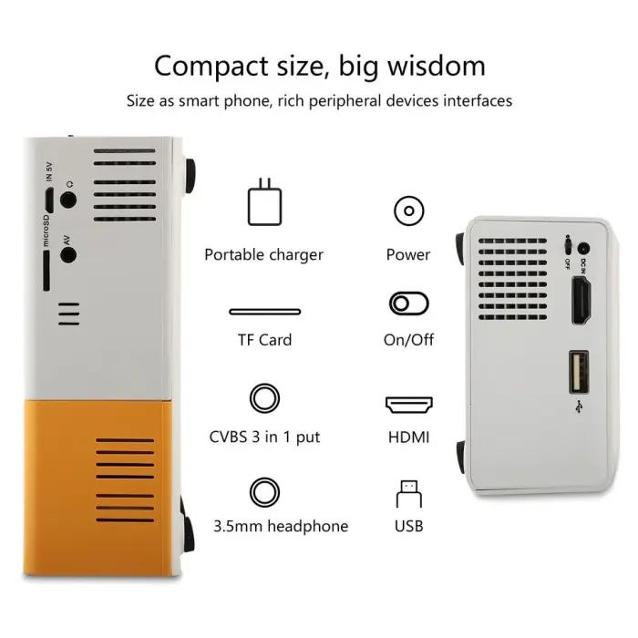 Mini Projecteur LED Full HD Portable thumbnail 16