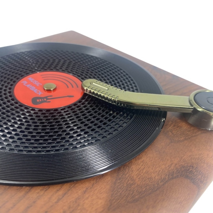 Radio Rétro Bluetooth MD-1317BT – Design Phonographe Vintage, FM-AM-SW, USB, MicroSD Et AUX thumbnail 5