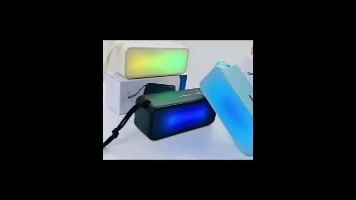 Enceinte Bluetooth Portable Avec Éclairage LED RVB B5 thumbnail 4