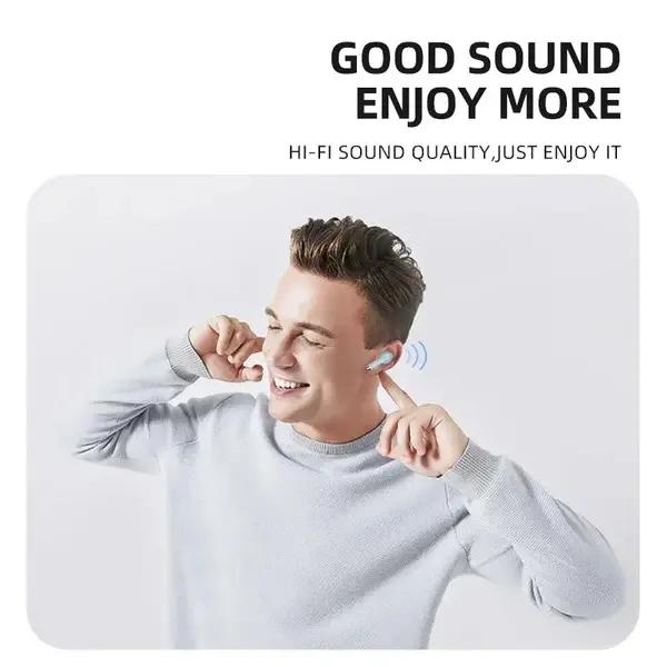 Écouteurs Sans Fil Saiya T10 Deep Bass Bluetooth 5.0 – Basses Puissantes, Design Compact Et Confortable thumbnail 2