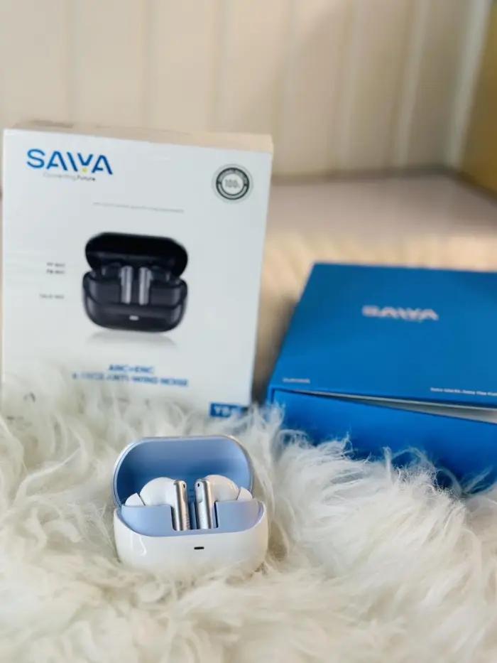 Écouteurs Sans Fil SAIYA YB6 ANC+ENC – 6 Microphones, Réduction De Bruit Active Et Vent, Son Hi-Fi Et Autonomie 30h thumbnail 12