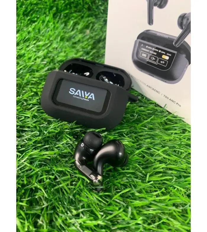 Écouteurs Sans Fil SAIYA T80 ANC Pro – 6ᵉ Génération, Écran Tactile, Réduction De Bruit Active, Son Premium thumbnail 3