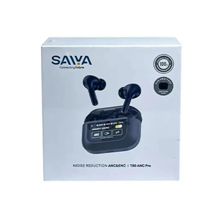Écouteurs Sans Fil SAIYA T80 ANC Pro – 6ᵉ Génération, Écran Tactile, Réduction De Bruit Active, Son Premium thumbnail 5