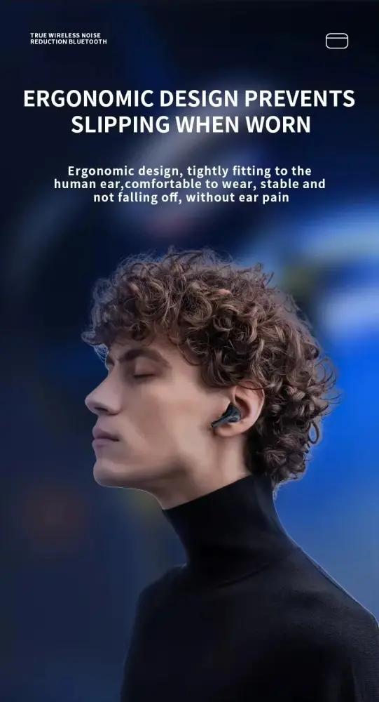Écouteurs Sans Fil SAIYA T70 ANC Pro – Bluetooth 5.3, Écran LED, Son Hi-Fi, Réduction De Bruit thumbnail 4