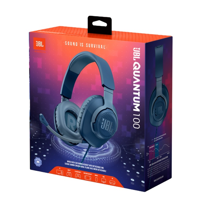 Casque Gaming JBL Quantum 100 – Son Surround Immersif, Micro Amovible et Confort Mémoire de Forme pour PC et Consoles thumbnail 29