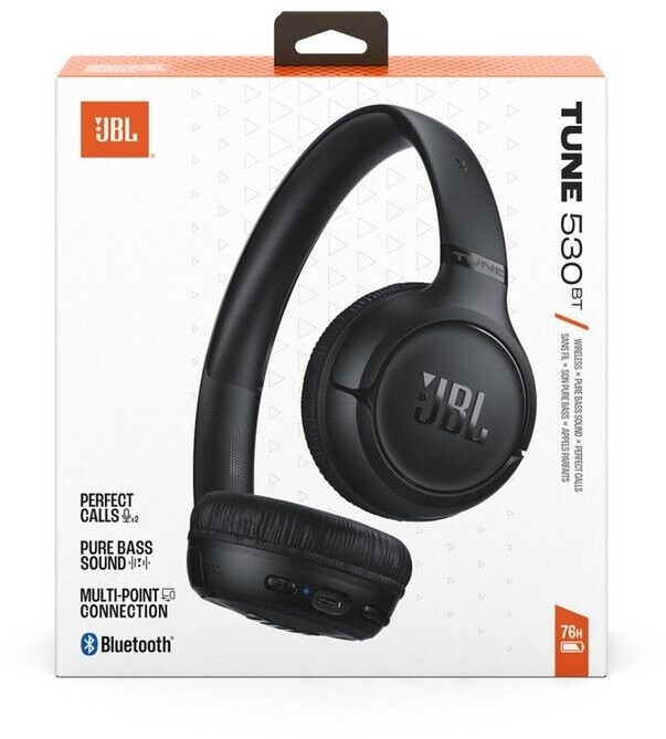 Casque Bluetooth JBL Tune 530BT – Son Pure Bass, 76h D’Autonomie, Micro Double Et Design Pliable, Original thumbnail 5