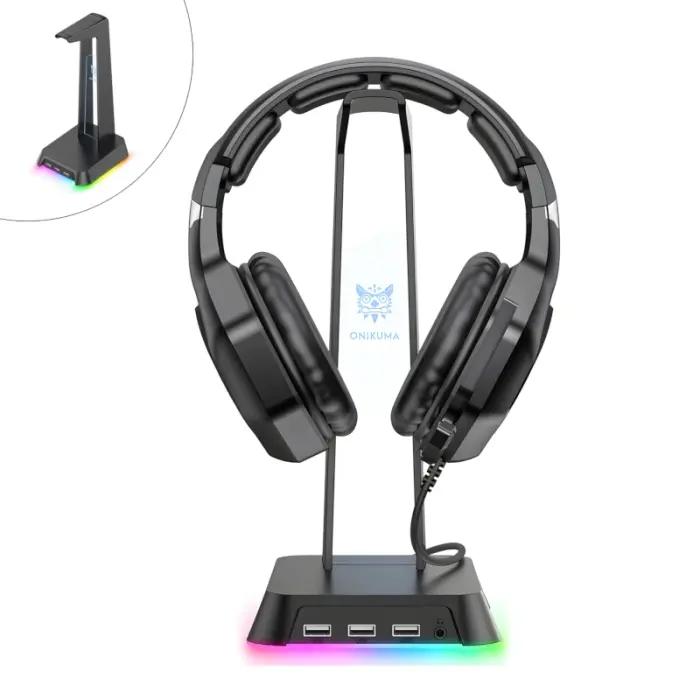 Support Pour Casque ONIKUMA ST-2 Compatible Avec Différents Modèles De Casques Et Accessoires Gaming thumbnail 2