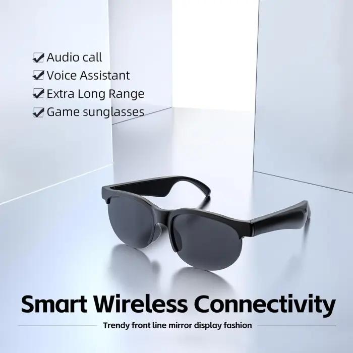 Lunettes Bluetooth Intelligentes XG88 Pro – Casque Audio HD, Appels Mains Libres Et Protection Anti-Lumière Bleue thumbnail 3