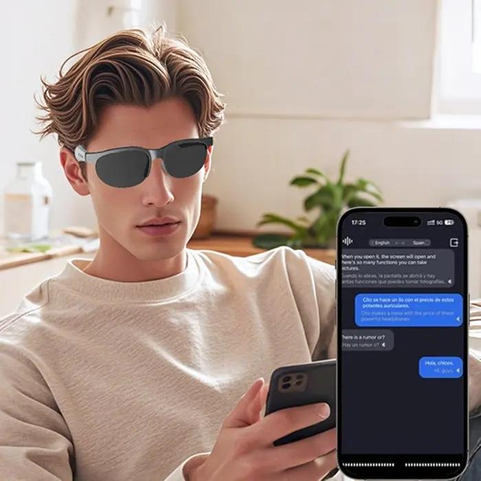 Lunettes Bluetooth Intelligentes XG88 Pro – Casque Audio HD, Appels Mains Libres Et Protection Anti-Lumière Bleue thumbnail 4