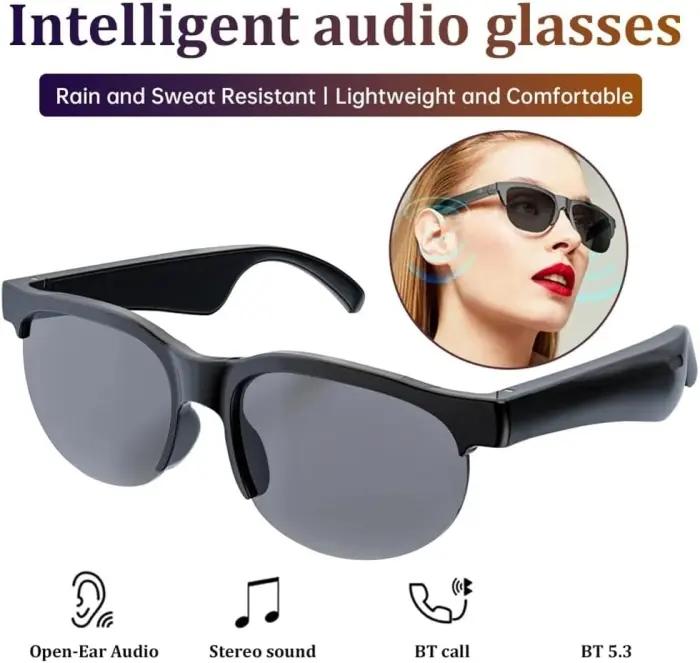 Lunettes Bluetooth Intelligentes XG88 Pro – Casque Audio HD, Appels Mains Libres Et Protection Anti-Lumière Bleue thumbnail 9