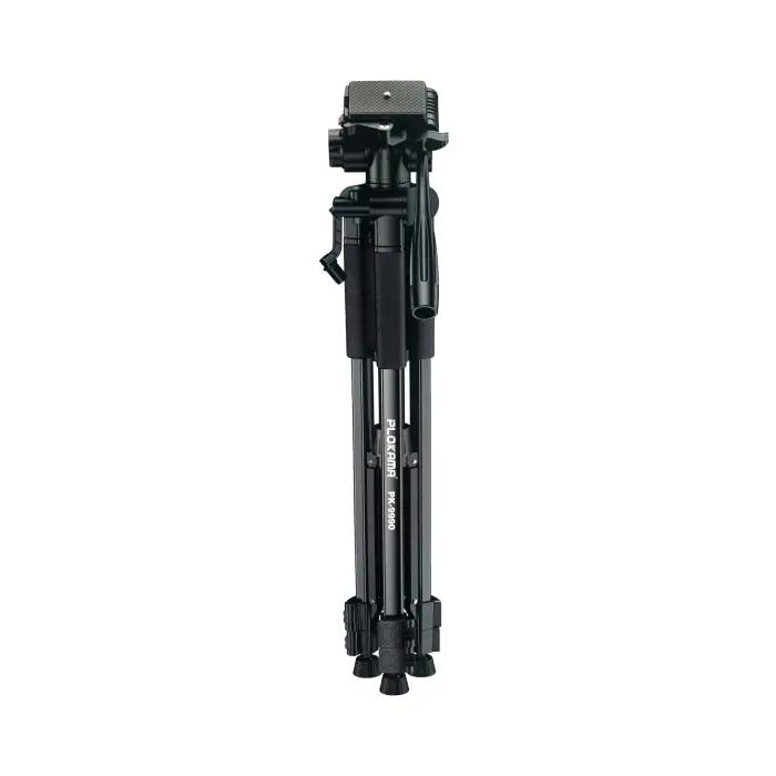Trépied Professionnel PLOKAMA PK-9990 180 Cm – Compatible Appareils Photo, Caméras Et Smartphones thumbnail 2