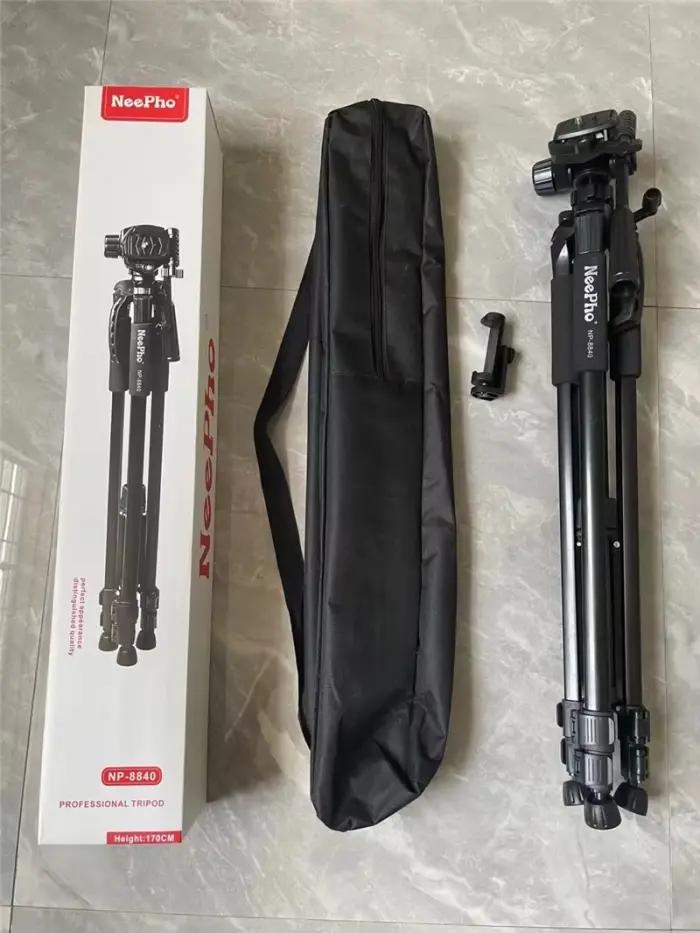 Trépied Professionnel Universel Neepho NP-8840 – Léger, Robuste Et Polyvalent thumbnail 3