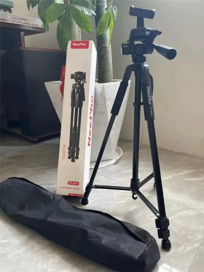 Trépied Professionnel Universel Neepho NP-8840 – Léger, Robuste Et Polyvalent thumbnail 4