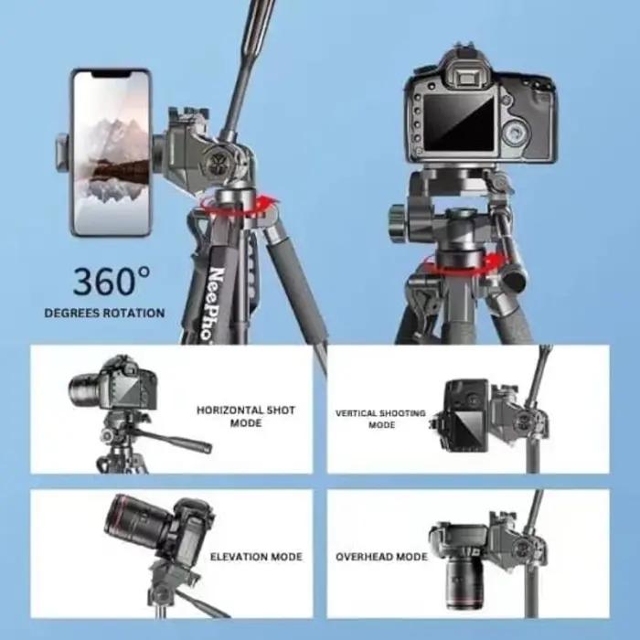 Trépied Professionnel Neepho NP-910A thumbnail 4
