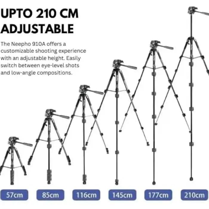 Trépied Professionnel Neepho NP-910A thumbnail 5