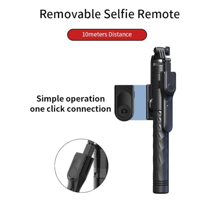 Trépied Télescopique Et Perche À Selfie 2 En 1 JMARY KT-239 thumbnail 12