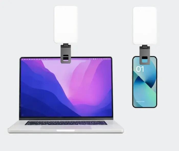 Éclairage LED Portable 3000K-6500K – Lampe Vidéo Avec Batterie 2000mAh Pour Vlogging, Selfie Et Visio thumbnail 5