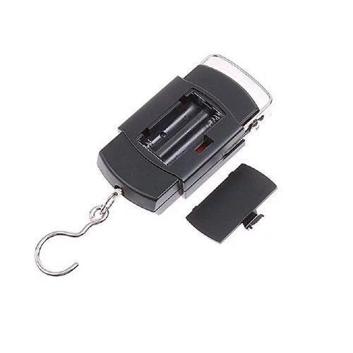 Balance Électronique Portable WH-A08 50 Kg – Pèse Bagages, Colis Et Provisions Avec Écran LCD Rétroéclairé, Fonction Tare Et Crochet En Acier Inoxydable thumbnail 2