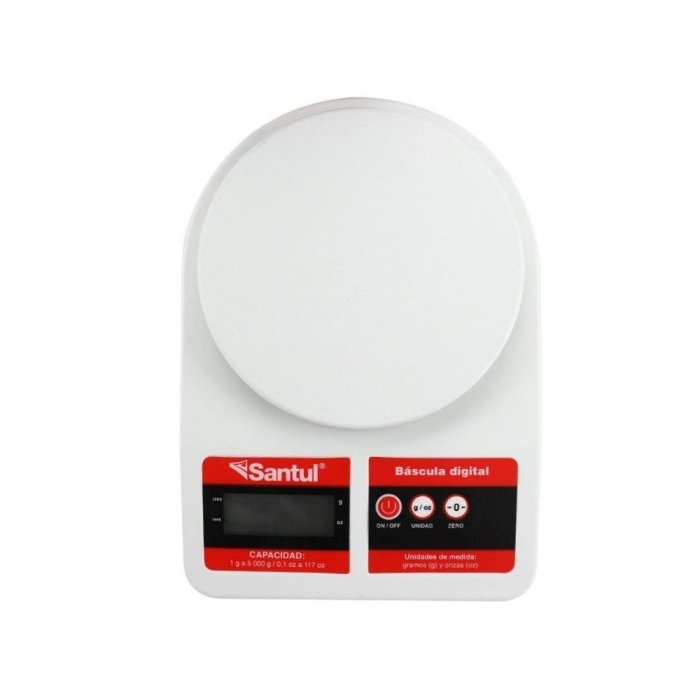 Balance Digitale 5 Kg Santul 5927 – Haute Précision, Fonction TARE, Écran LCD, Plastique ABS thumbnail 4