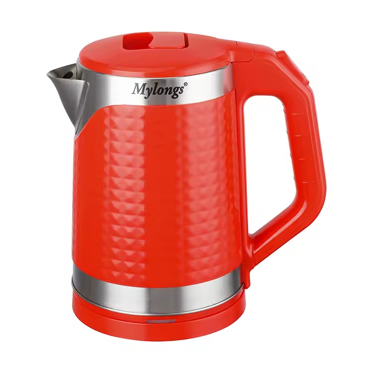 Bouilloire électrique sans fil MY-2377 2,3L 1500W en acier inoxydable avec LED, base 360° et arrêt automatique, classe A thumbnail 4