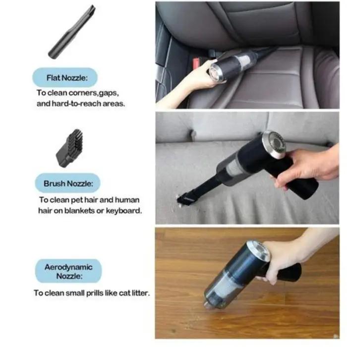 Aspirateur Voiture 12V – Modèle Allume-Cigare Compact Et Puissant thumbnail 5