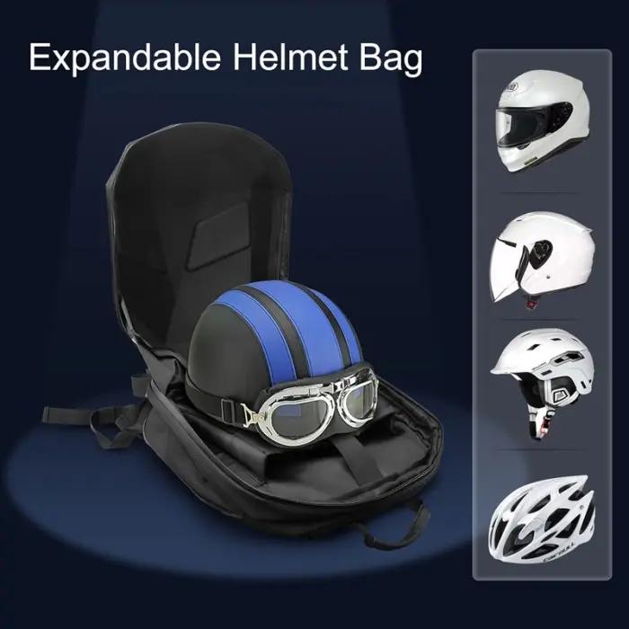 Sac À Dos LED Moto Étanche, Antivol, Écran Personnalisable, Compatible Laptop 15" Modèle 2 thumbnail 4