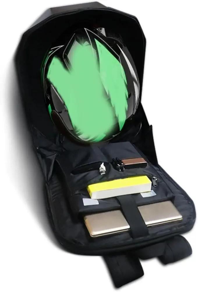 Sac À Dos LED Moto Étanche, Antivol, Écran Personnalisable, Compatible Laptop 15" Modèle 2 thumbnail 9