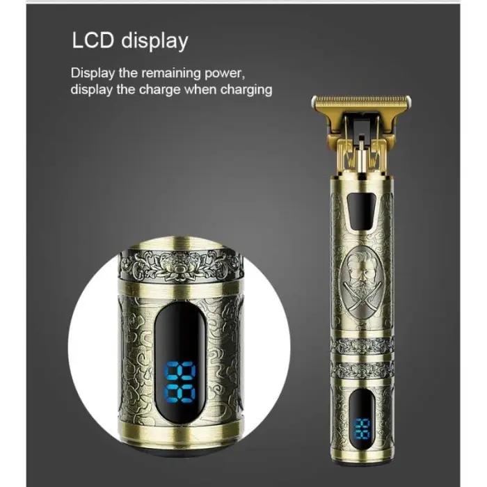 Tondeuse À Cheveux En Métal Rechargeable DL-1086 thumbnail 5